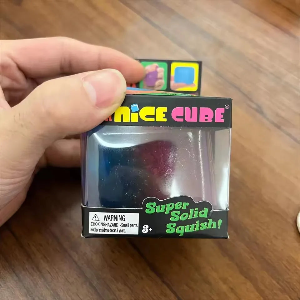 Schylling NeeDoh Rainbow Cube Squishy Blind Box Toy CubeStress