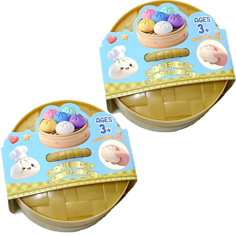 NEW Realistic Giant Dumpling Squishes