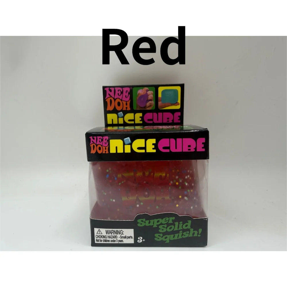 NEEDOH Maltose Glow in the Dark Ice Cube Squishy