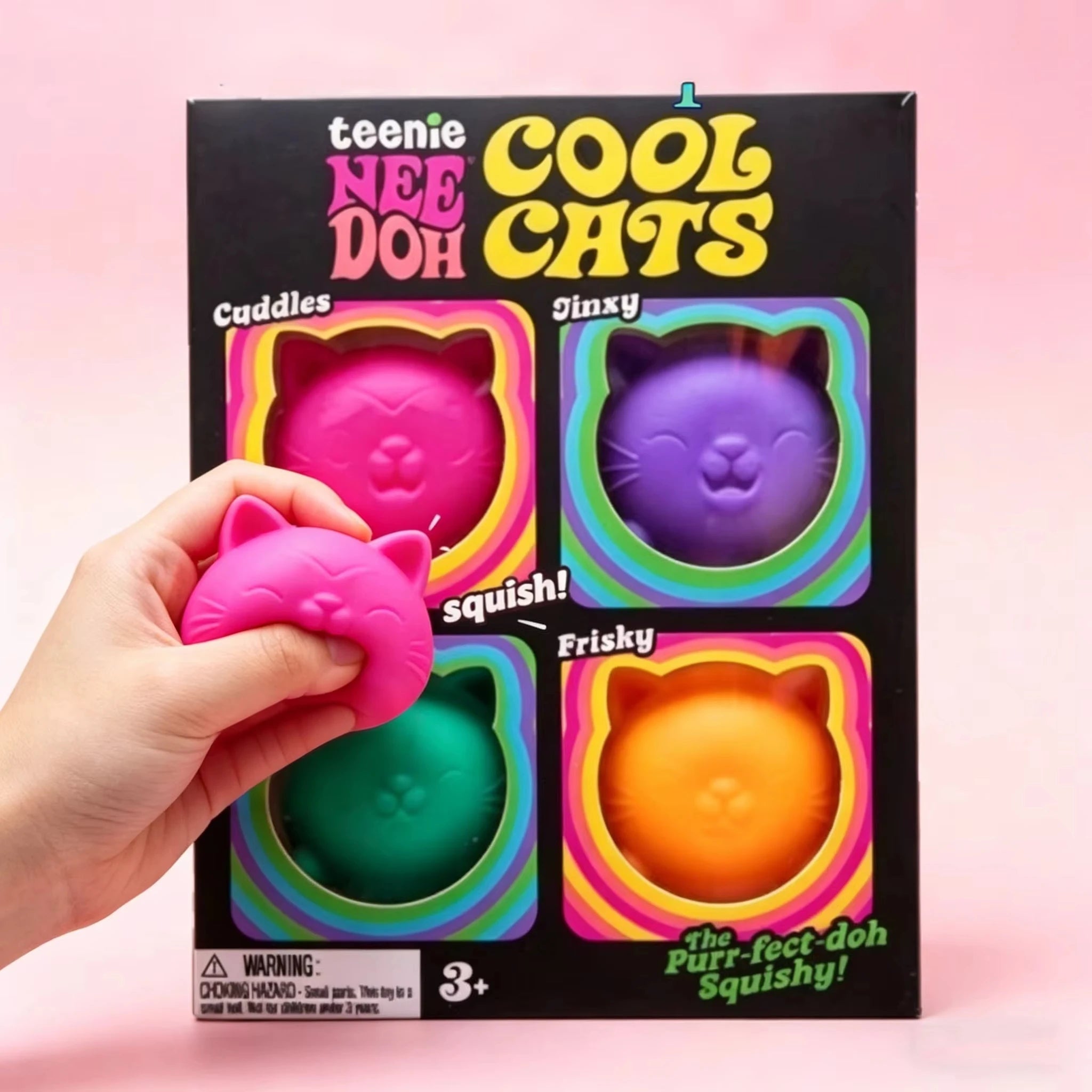 Schylling NeeDoh Cool Cats