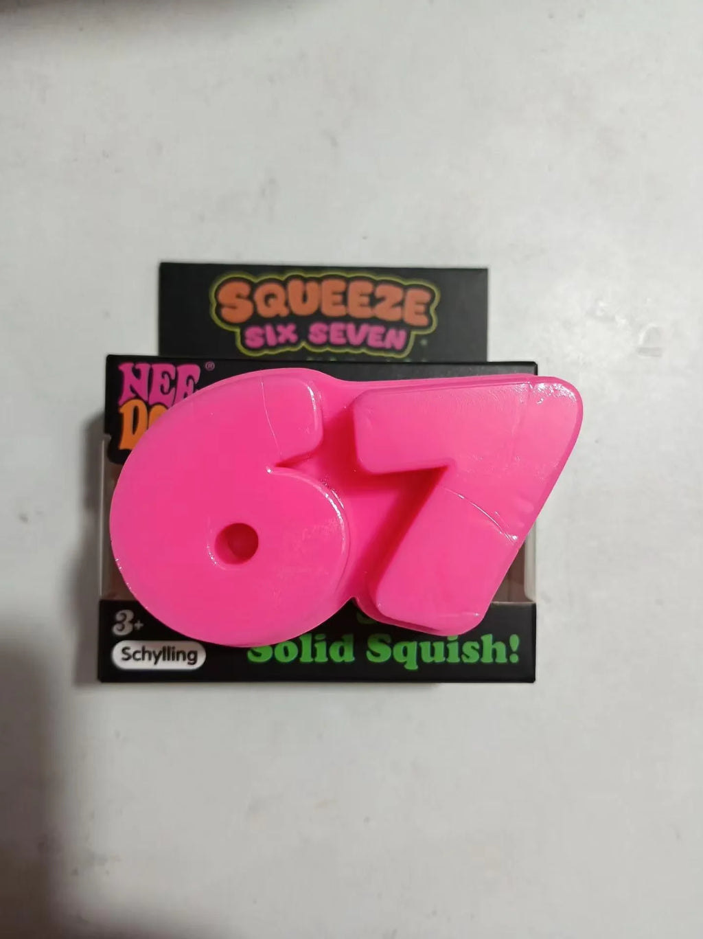 New Schylling Needoh Six Seven Squishy Stress Toy Glow In The Dark Slow Rebound Sensory Glitter Pressure Relief For Adults gifts