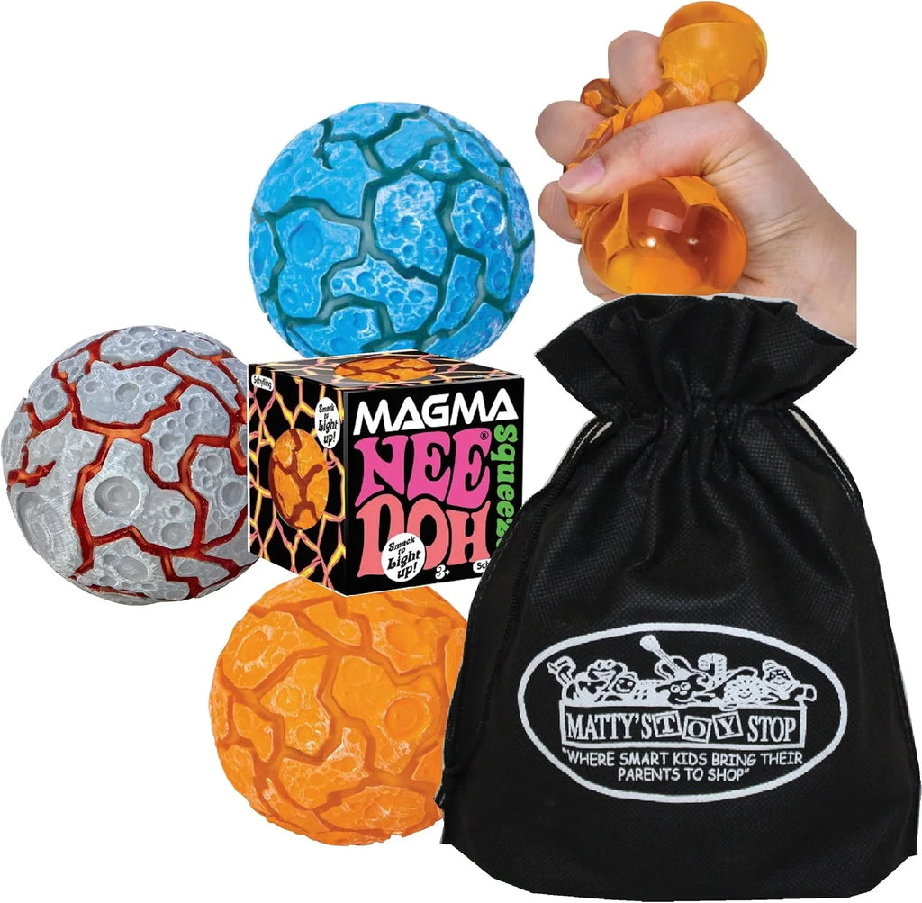 New Product NeeDoh Glitter Magma Ball Crunch Crunch Stress Relief Toy Squeeze Toy Nice Cube Sensory Toy for Adults gifts