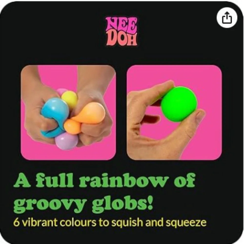 Schylling Needoh Rainbow Teenie Stress Ball