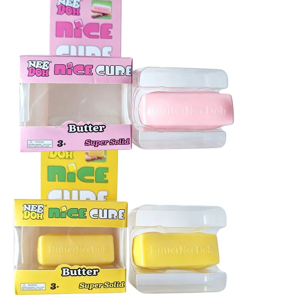 2026 Hot Selling NeeDoh Butter Stick Squishy Toy Slow