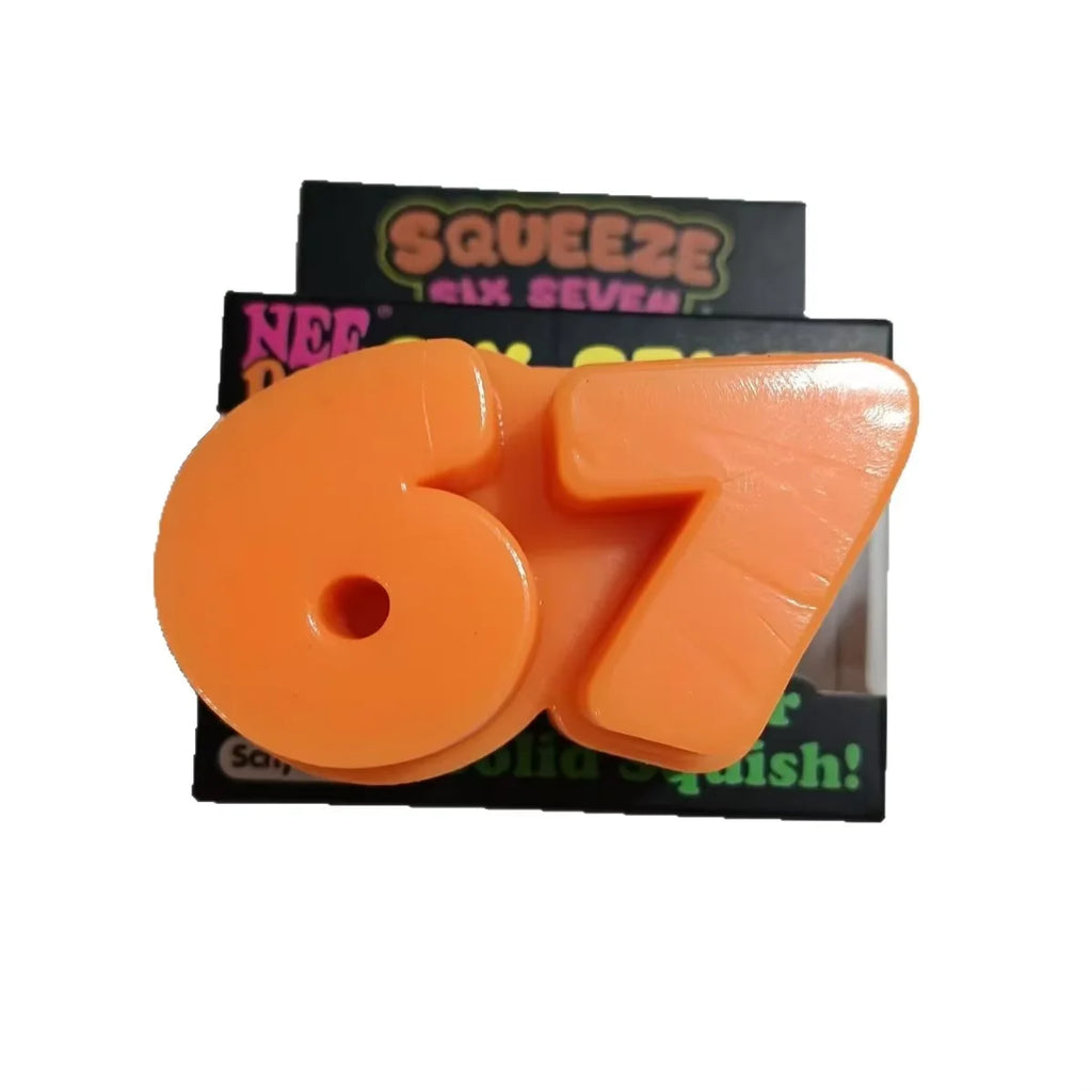 New Schylling Needoh Six Seven Squishy Stress Toy Glow In The Dark Slow Rebound Sensory Glitter Pressure Relief For Adults gifts
