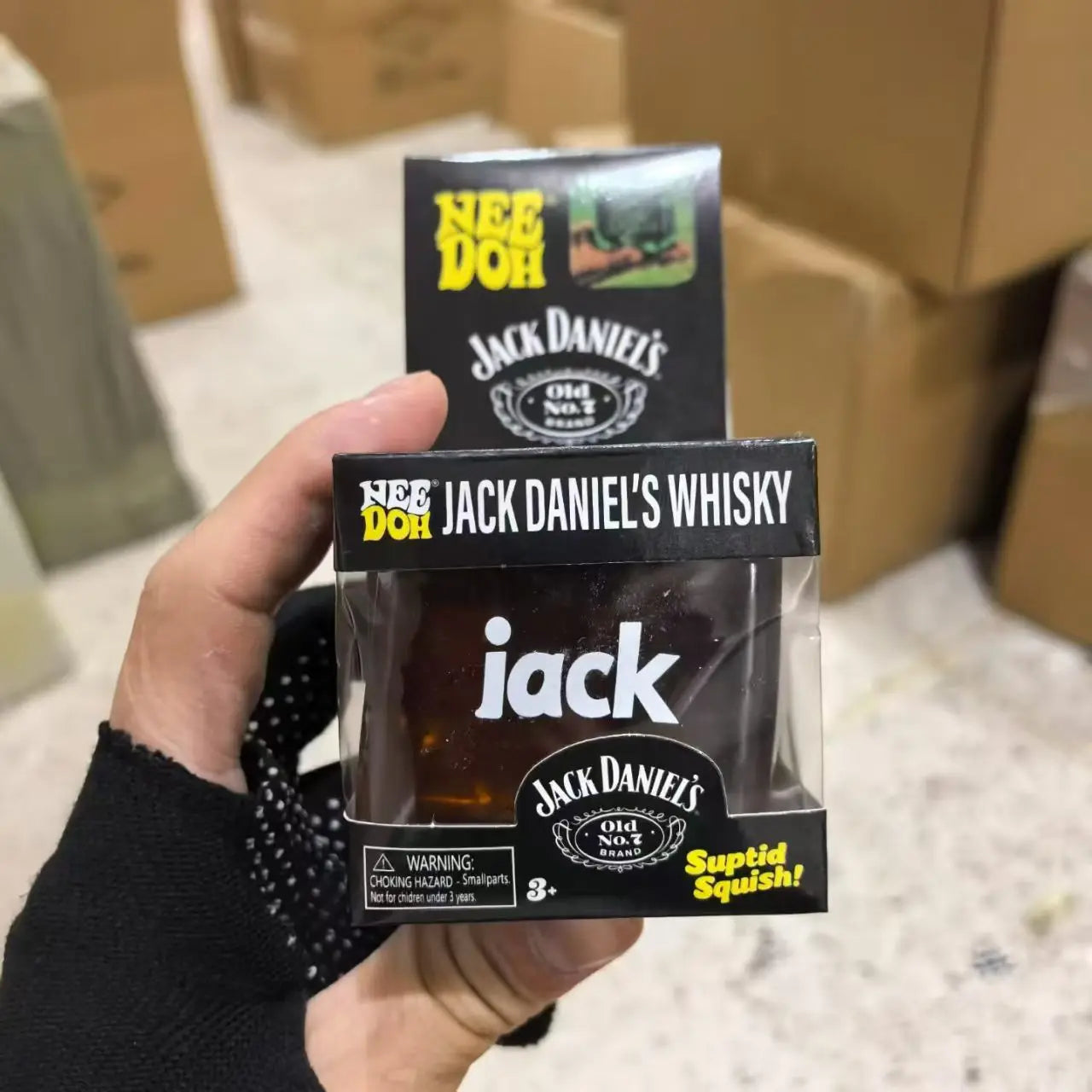 NeeDoh Nice Cube Jack Daniels
