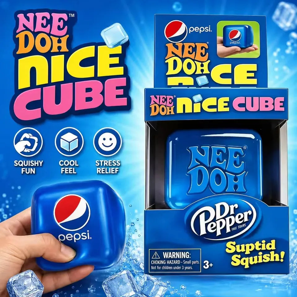 Schylling Nee Doh Nice Cube Soda Color Needoh