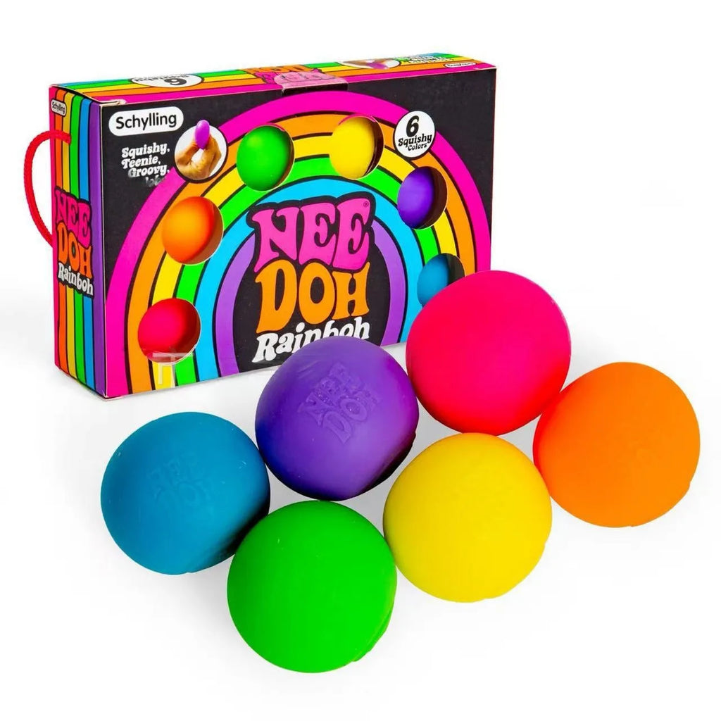 Schylling Needoh Rainbow Teenie Stress Ball