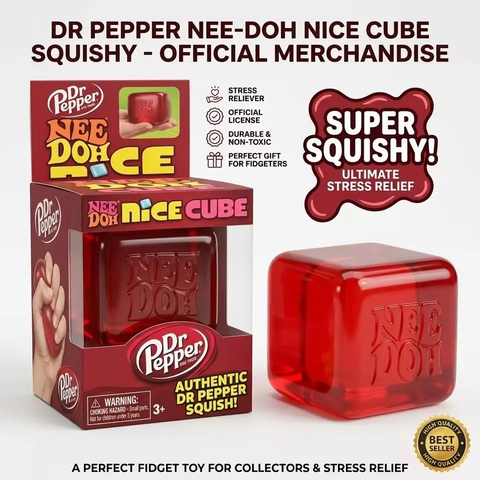 Schylling Nee Doh Nice Cube Soda Color Needoh