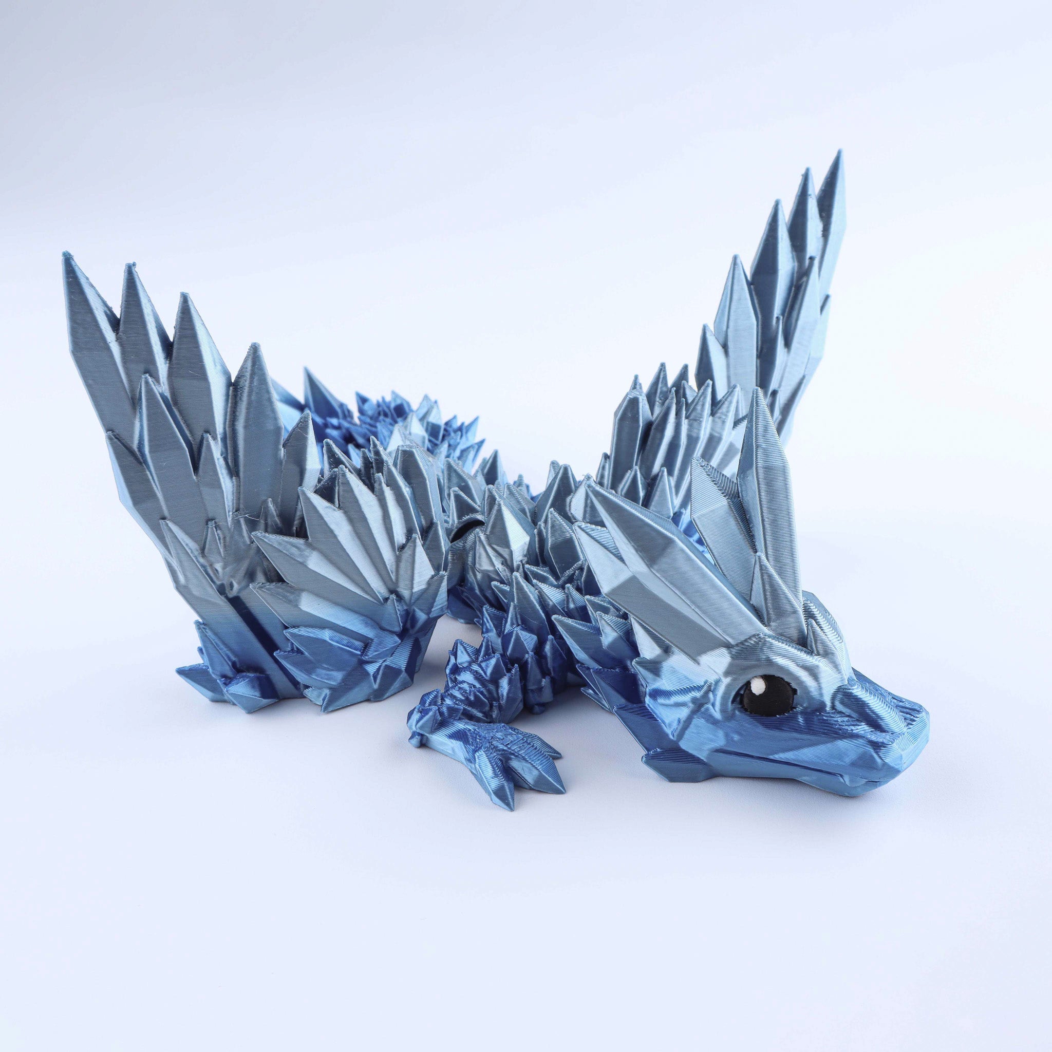 Crystal Wing Baby Dragon Fidget Toy – Articulated Fantasy Desk Toy Gift
