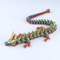 Crystal Dragon Fidget Toy – Articulated Flexible Desk Toy Gift