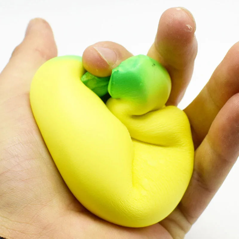 Jumbo Squishy Banana Stress Toy | Slow Rising