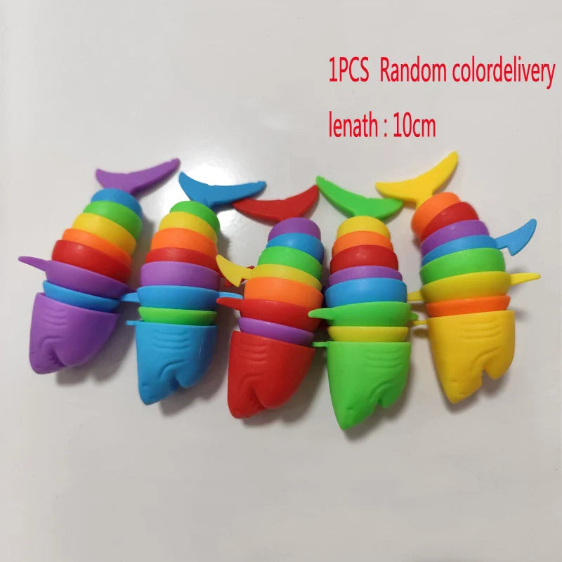 Stress Relief Fidget Slug Toy | Anxiety Sensory Toy for Adults and Kids