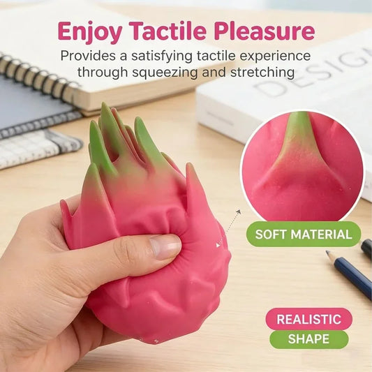 Fruit Squishy Stress Relief Toy | Soft Sensory Fidget Toy Set