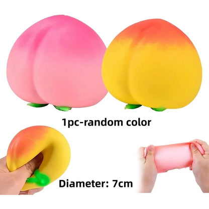 Fruit Squishy Stress Relief Toy | Soft Sensory Fidget Toy Set