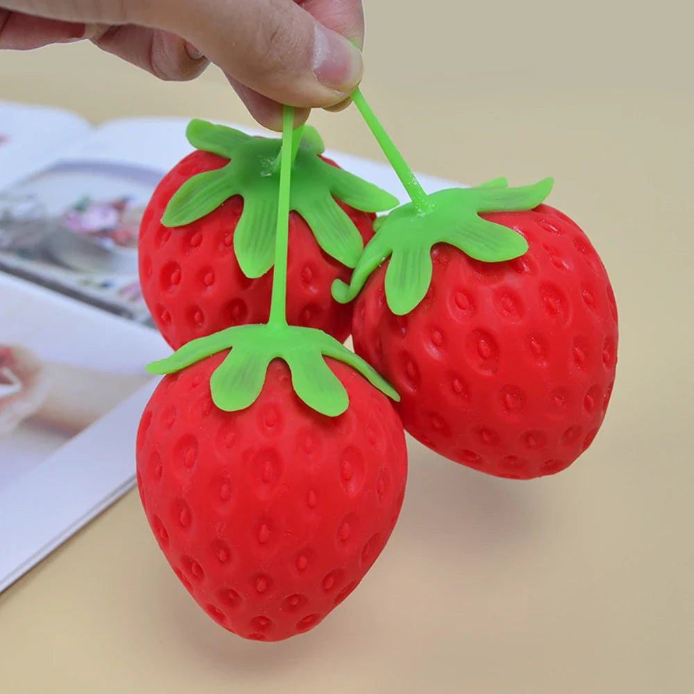 Strawberry Squishy Toy | Slow Rising