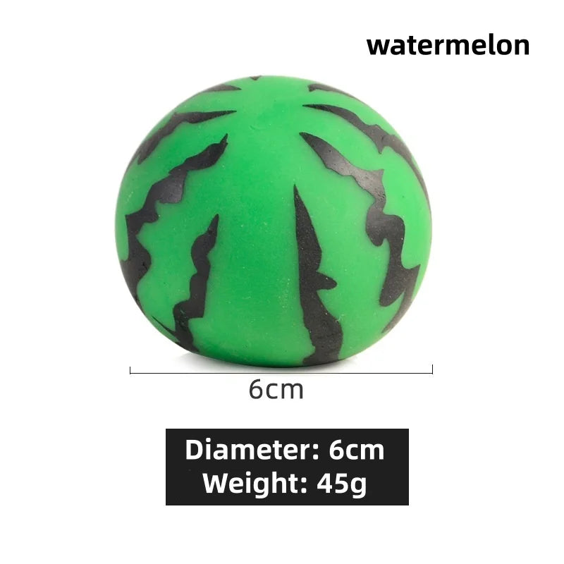 Fruit Squishy Stress Relief Toy | Soft Sensory Fidget Toy Set
