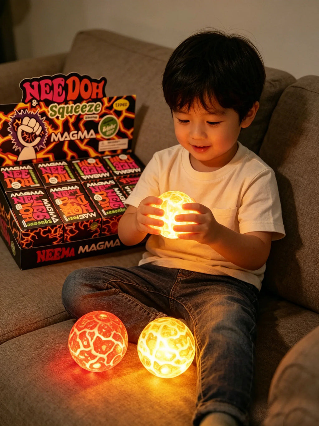 Needoh flash meteorite ball