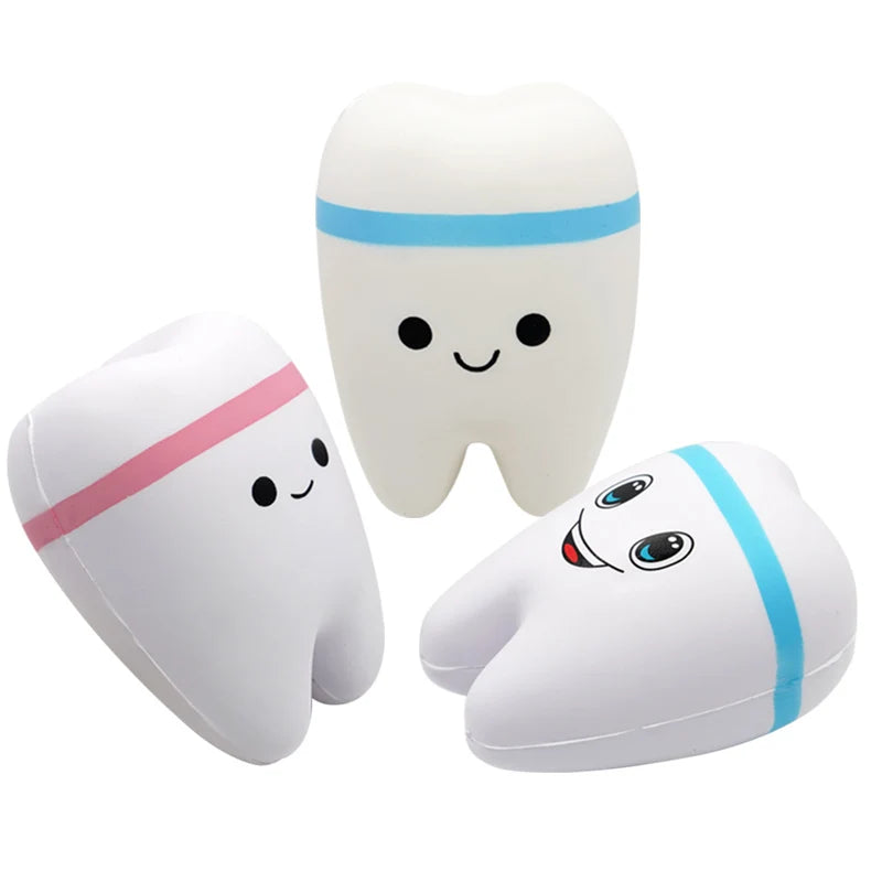 Teeth Shape Toy Slow Rising