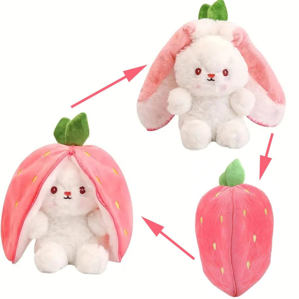 Reversible Strawberry Bunny