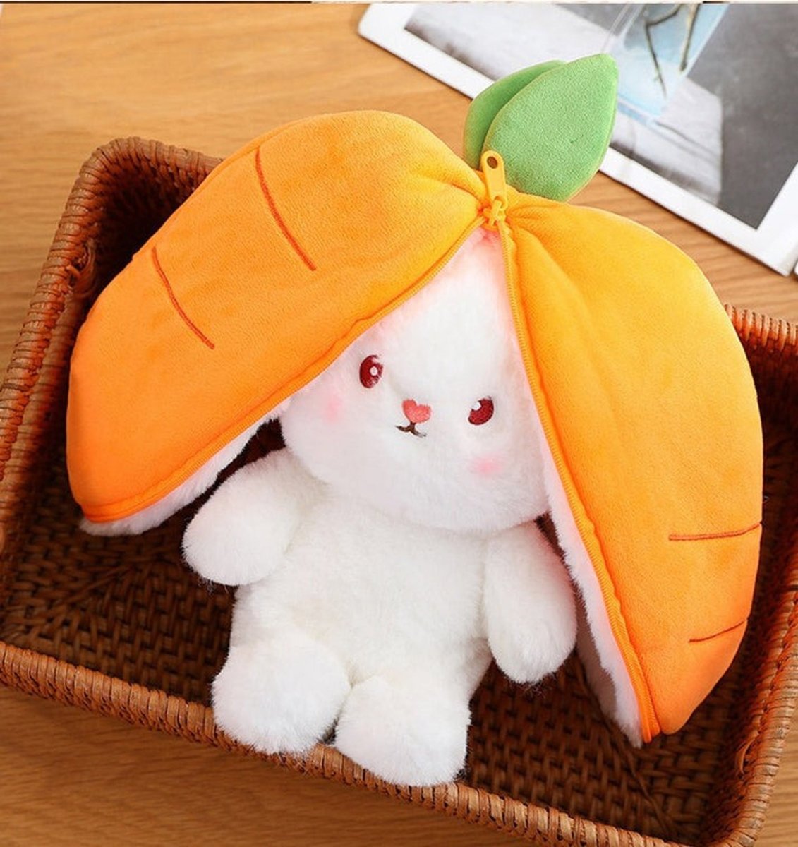 Reversible Strawberry Bunny
