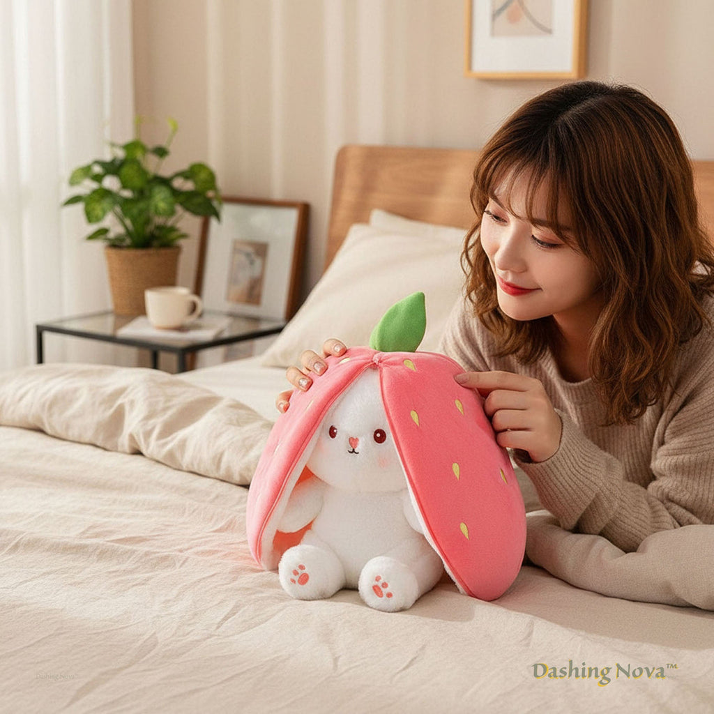 Reversible Strawberry Bunny