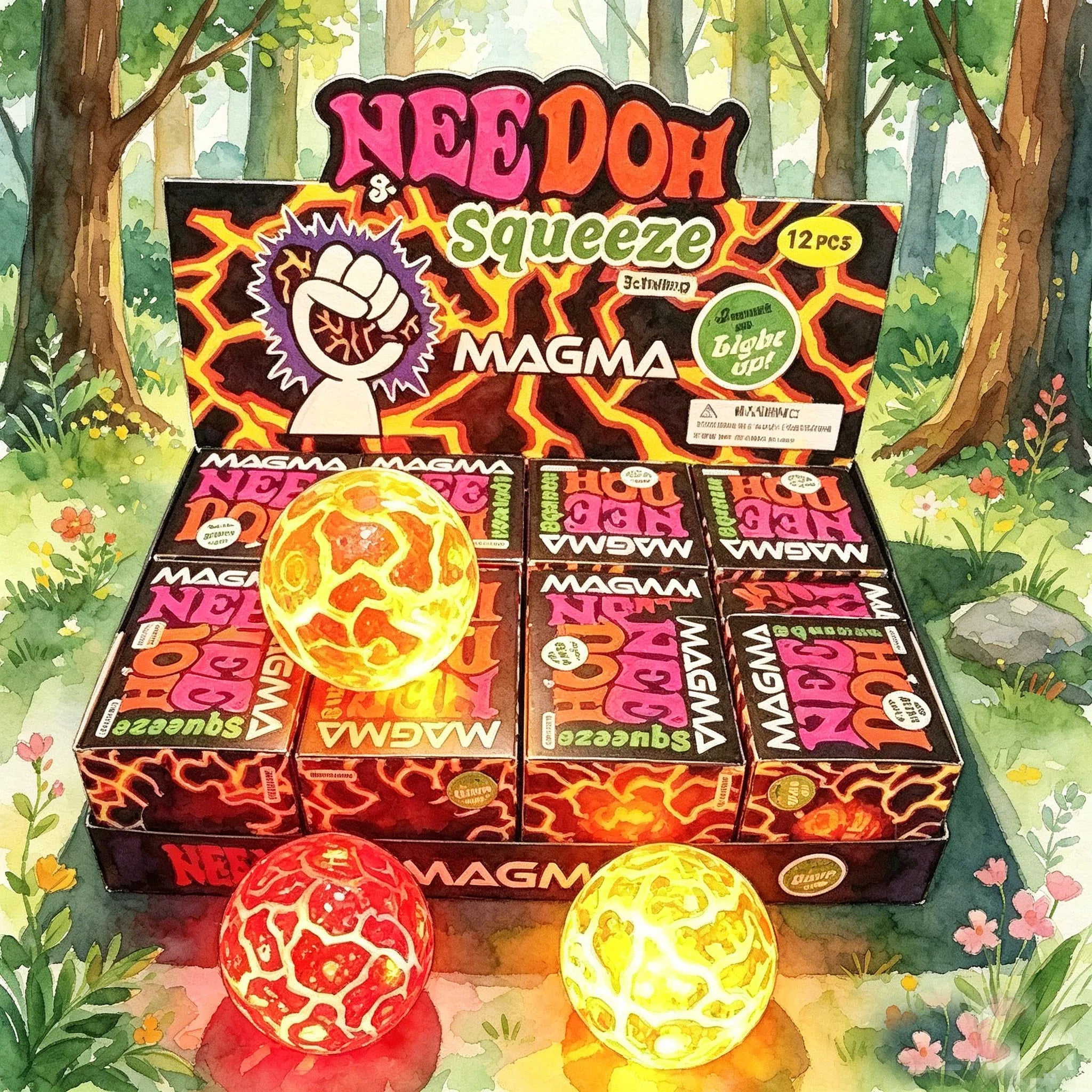 Needoh flash meteorite ball