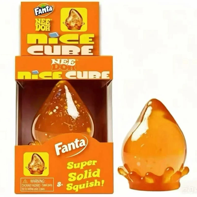 New Needoh Dreamy Water Drop Marbled Cube Malt Sugar Squish