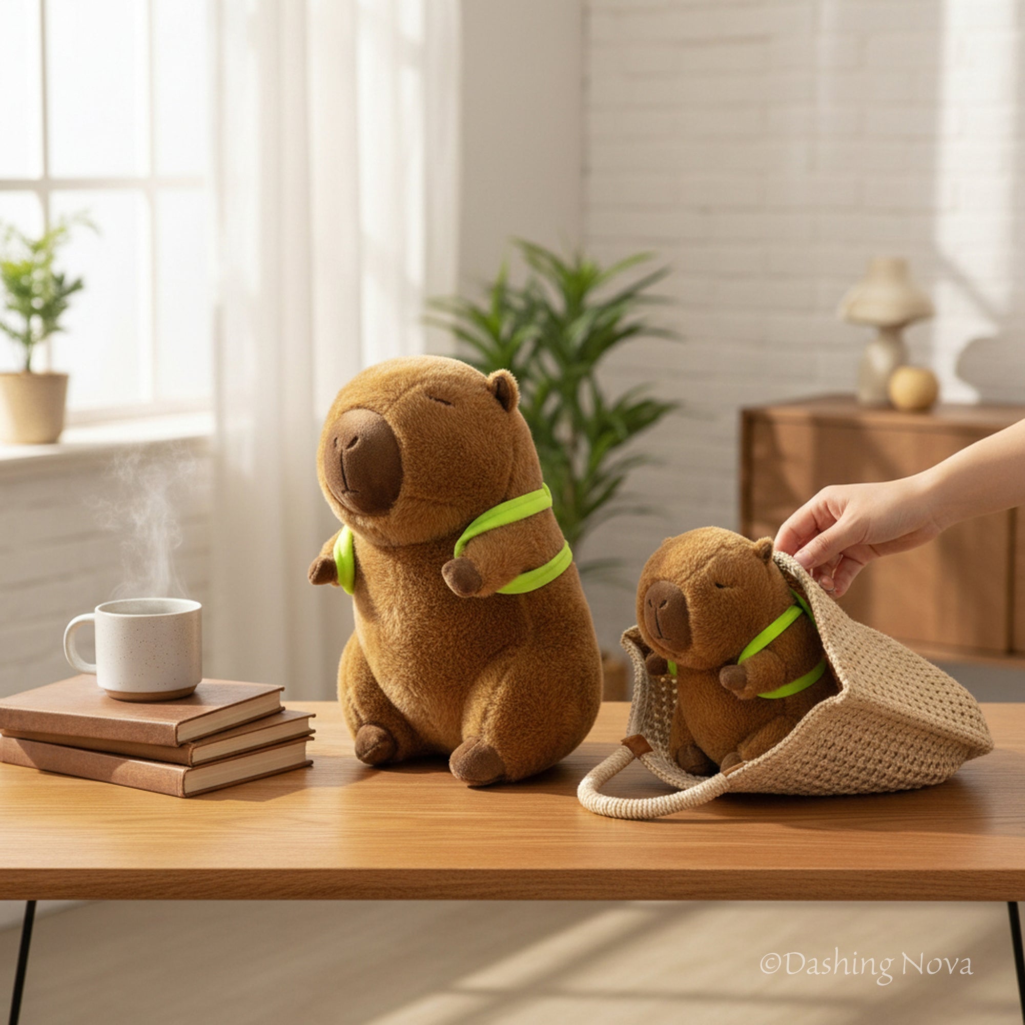 Super Soft Capybara Stuffed Animal Premium Plush