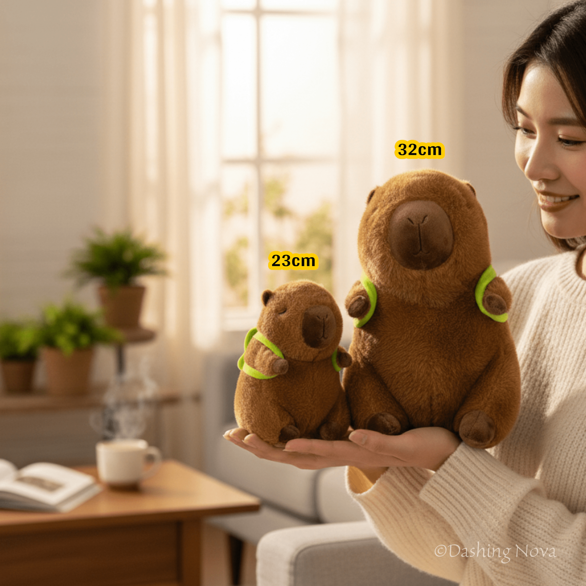 Super Soft Capybara Stuffed Animal Premium Plush