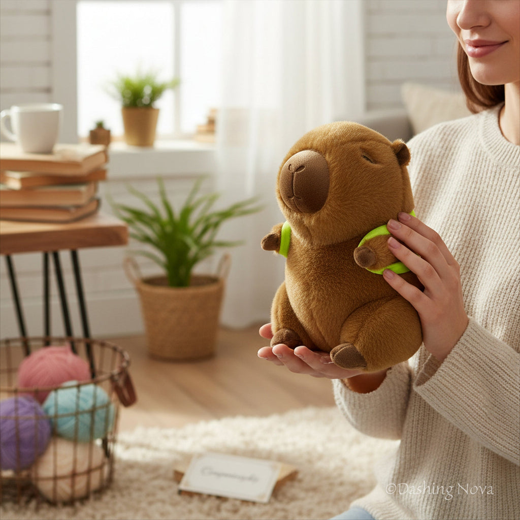Super Soft Capybara Stuffed Animal Premium Plush