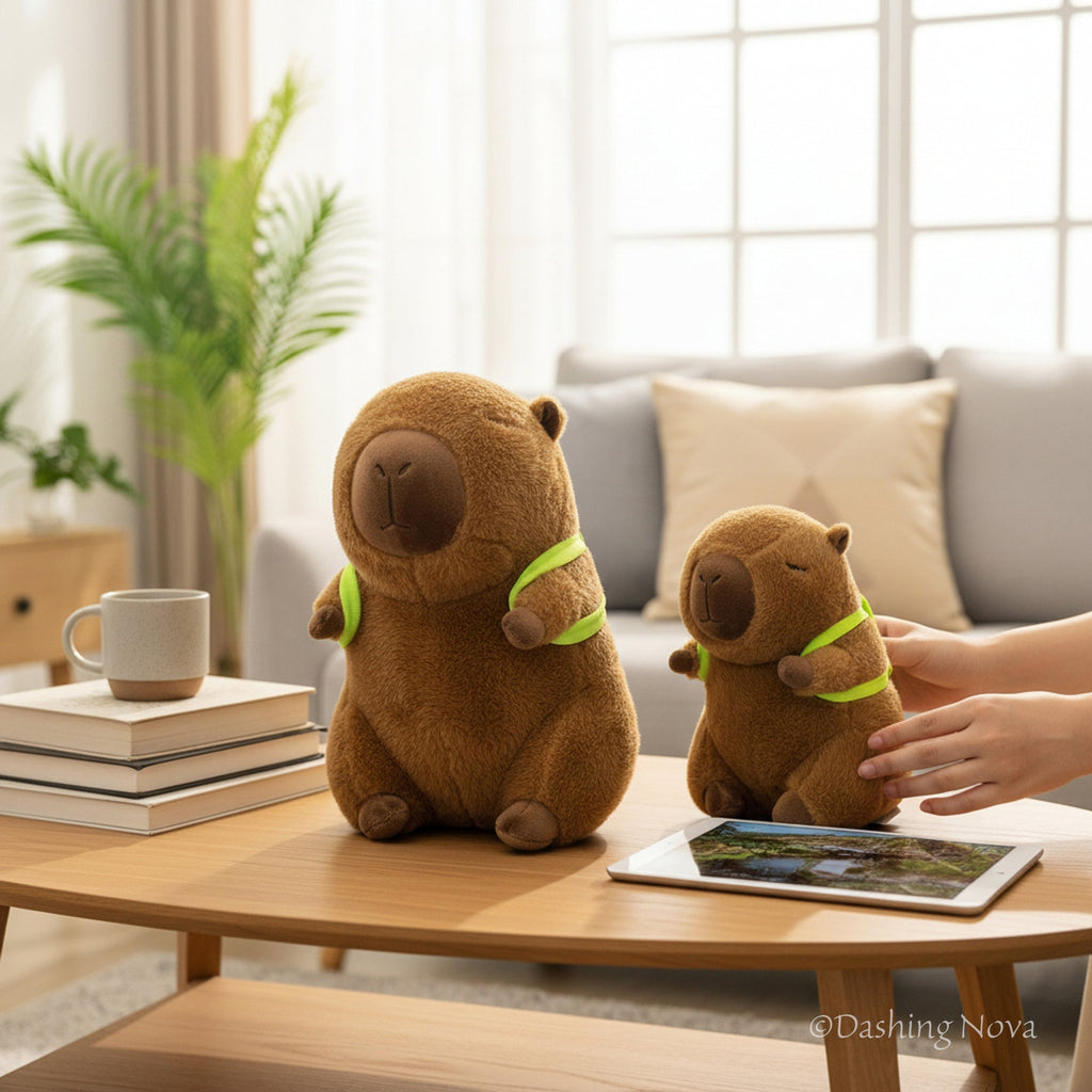 Super Soft Capybara Stuffed Animal Premium Plush