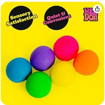 Schylling Needoh Rainbow Teenie Stress Ball