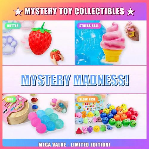 2026 New NeeDoh Surprise Mystery Blind Box, Sensory Fingertip Squishy Stress Relief Toy, Gift Set for Kids & Adults