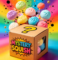 Christmas Holiday Mystery Squish Collectible Box, Festive Random Fidget Squish Toys, Kids Xmas Favorite Gift