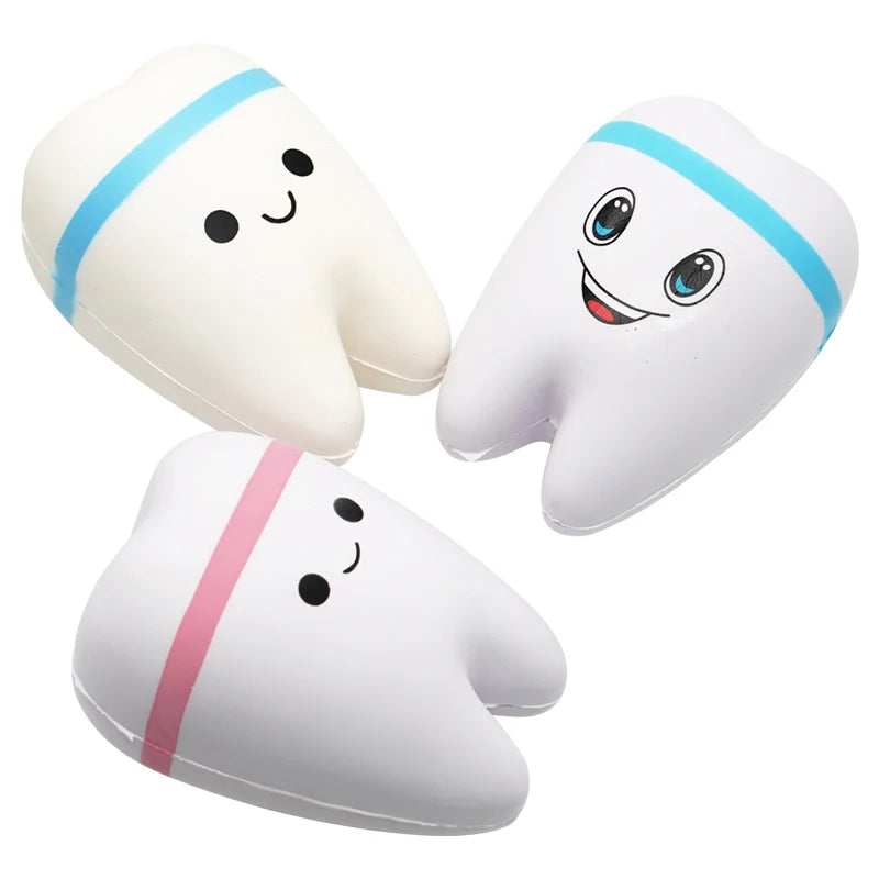 Teeth Shape Toy Slow Rising
