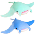 Frutiger Aero Plush Toy / Plushie - Manta Ray